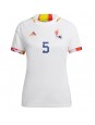 Ženski Nogometna dresi replika Belgija Jan Vertonghen #5 Gostujoči SP 2022 Kratek rokav